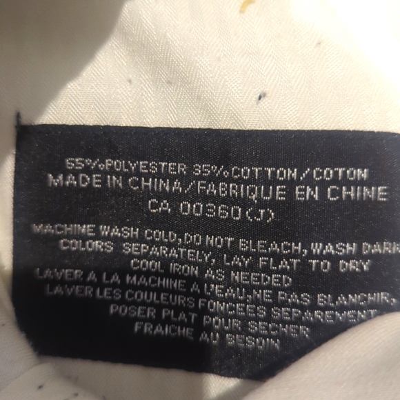 Cream Chinos with High-Waisted Straight Leg Design - Picture 4 of 4